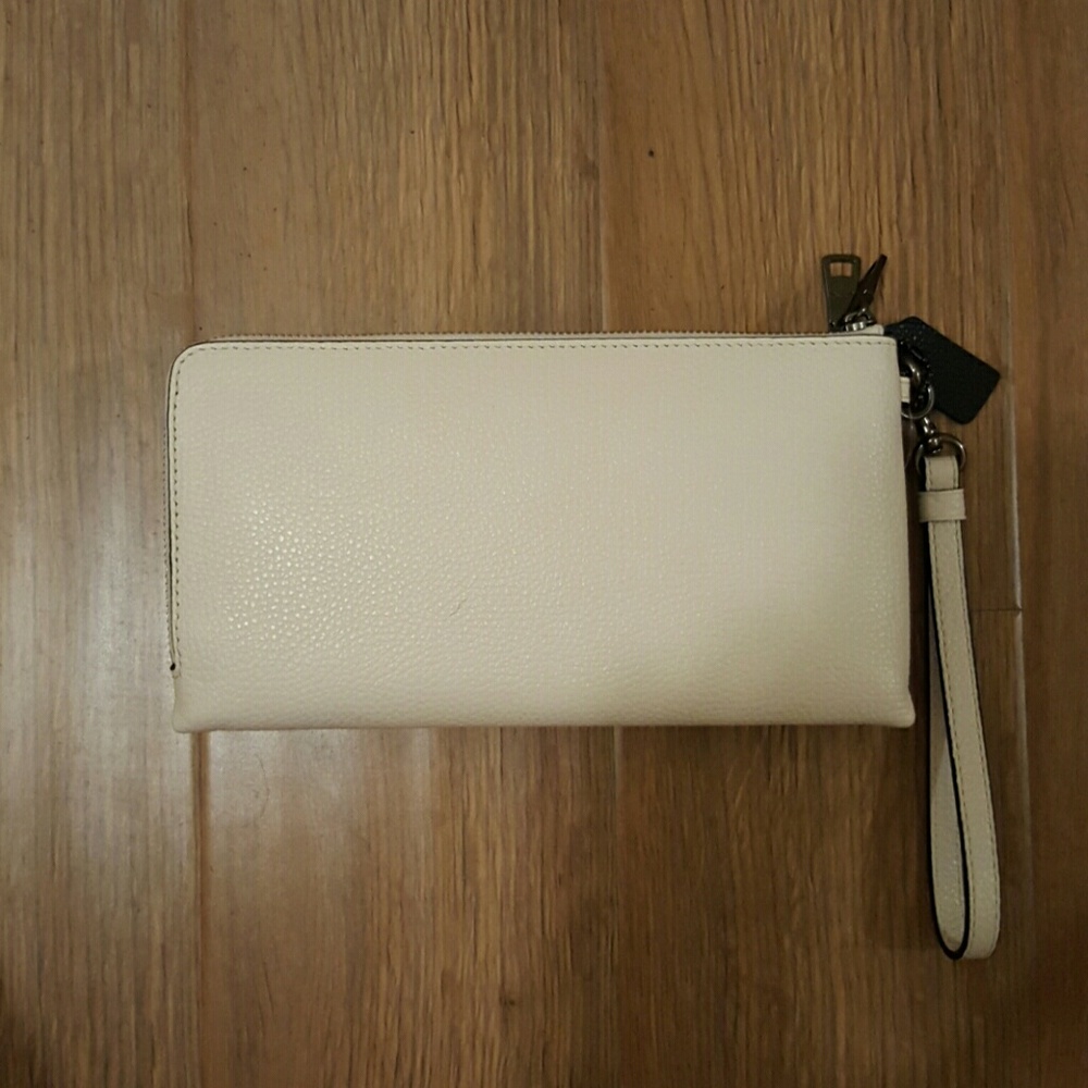 Coach Colorblock Double Zip Wallet - Picture 2 of 4